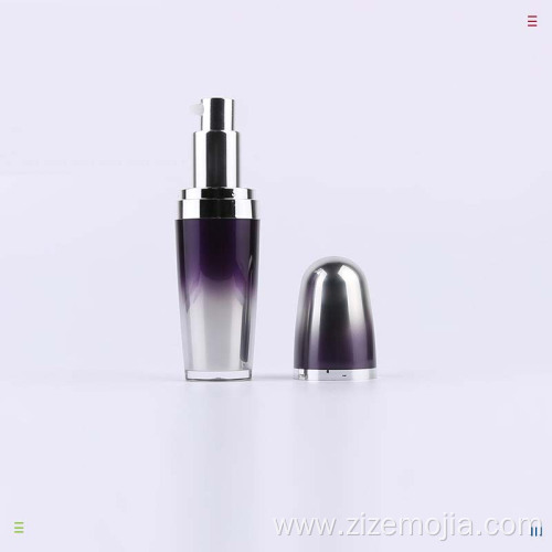 Cosmetic package 30ml 50ml 80ml acrylic bottle display